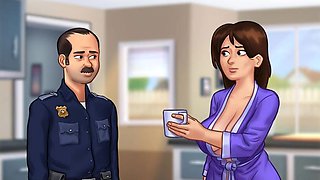 Summertime Saga Reworked - 6 Officer Has Bad News by Misskitty2k