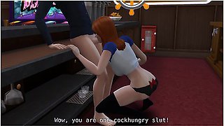 Ddsims Gangbanged In Bar By Husbands Friends - Sims 4