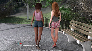 Away From Home 19: Lily's Blowjob Lesson & Night Hall Practice on Liam