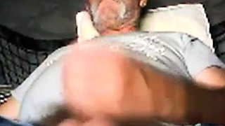 Mature Daddy Cums Hard