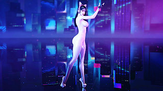 [mmd] Korean Super Beauty Queencard Shiny Skin with Perfect Body and Big Breasts