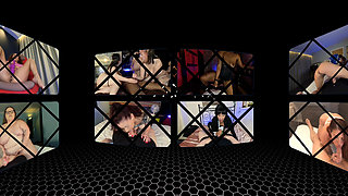 Three Horny Swinger Get Gangbanged