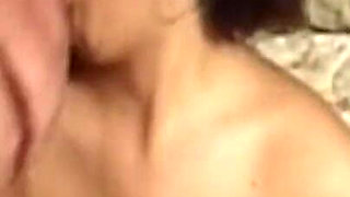 Japanese MILF Opens Her Pussy Slit