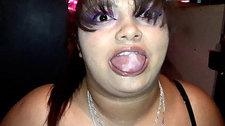 Co-worker Blowjob #2 - Cum in Mouth in Deejay Booth