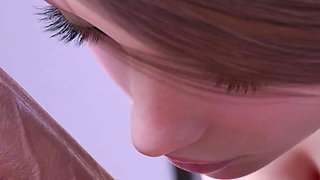 Awam MILF Amelie Real Suck - Part 10 - Amelie Swallows Sam Deep Inside the Bedroom, While Davie in the Next Room