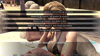 Topless Sunbath on Beach - Project Myriam - Life and Explorations - E48