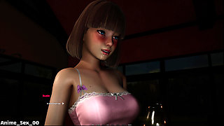 Leon Massages Sophia's Big Tits Raw - Finishes with Hard Anal Pounding Bride Tracer