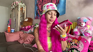 POV Vaping While Calling My Cuck Boyfriend Telling You Im Cheating on You While Youre Resting at Night with Bigger Cocks Vape Fe