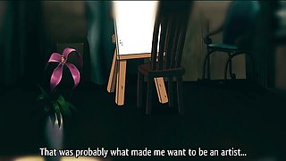 Double penetration trailer with stylish missy from Hentai PD