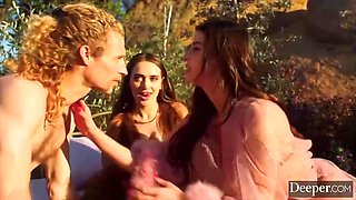 Deeper:❤️Nymphs Kylie & Sera Give Way To Michael's Charms Michael Vegas,Kylie Rocket On PornHD Girl/girl,Outdoor Porno Vid - HD porno movie - Porno HD