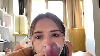 Blowjob in Sneakers with a Side of Foot Fetish Fun