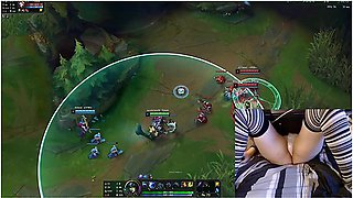 Blitzcrank And Toy Are Torturing Me . . League Of Legends #22 Luna With Gamer Girl