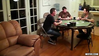 2 bitchy gfs turn a party into an gang bang