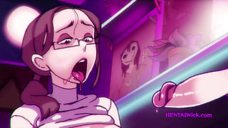 Unexpected Evening with my PERV Stepmom, Massive Deepthroat and Creampie - Hentai Parody HQ
