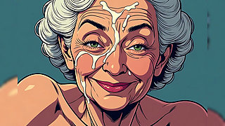 Vintage Cartoon Style Facials
