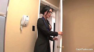 Sexy Capri pays a visit to Dr. Jessica Jaymes