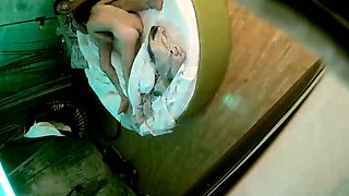 Amateur couple hidden cam