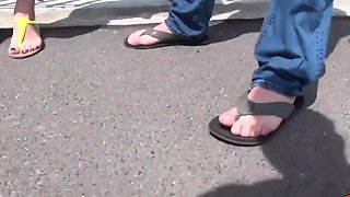 [HitZefrei] - Fabienne – Public Hook Up With Skinny