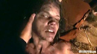 The Rite Of Exorcism With Sperm And Cross