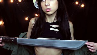 Cute blonde amateur webcam teen masturbating