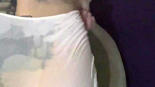 Wet Granny Panties