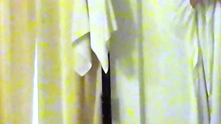 Girl in Burka Cum Walk and Public Pissing