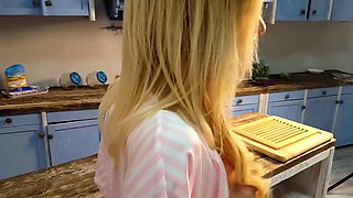 Amazing ass Amateur Blonde 19yo Teen anal fucked