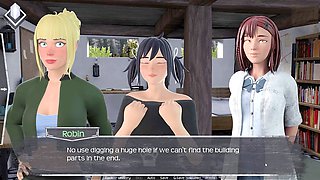 Unexpected romantic anime creampie scene with a relaxing vibe