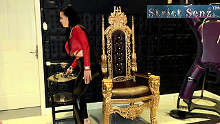 Miss Alessa Milano, Merciless Tickling Punishment for Favourite Slave