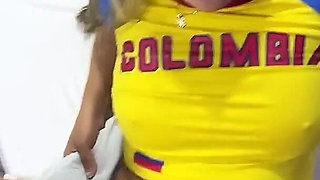 Fucking Hard After the Match of Colombia in the World Cup!