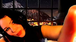 Brunette Solo Webcam Masturbation