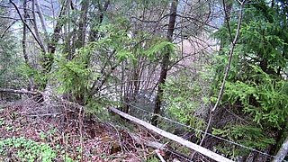 Mountain Blowjob with a Kinky Brunette