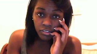 Thick Ebony BBW on Webcam