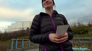 Public agent massage promo beauty fucked from behind