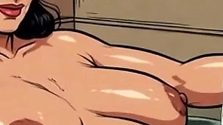 Ai Babe Seductive in Bathtub