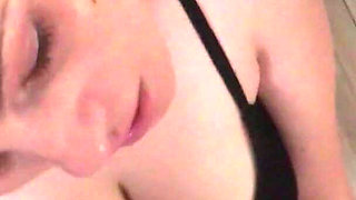 Yellow Dress & Hungry Throat: Karla’s CFNM Blowjob, Tit-cum Worship & Pounded Face