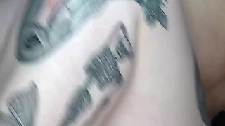 Chubby Slut From the UK Fucking with a Group of Hard Cocks
