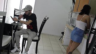 Boss Leaves All His Cum in the Mouth of His Horny Employee - Porn in Spanish