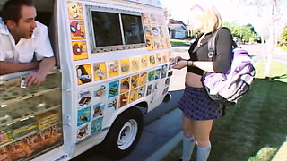 Sexy Ice Cream Scene-4_blonde Teen with Small Tits Gets a Load in the Ice Cream Truck