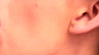 German Teen Gives Sensual Blowjob to Big Cock Boyfriend