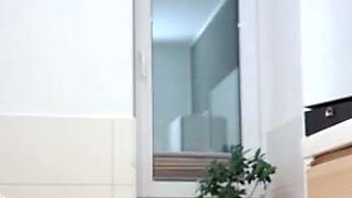 Blonde amateur milf does anal on pov camera 11