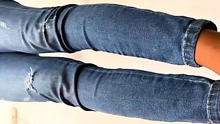 Nose And Face Flattening - Hard Trampling Slave Face -