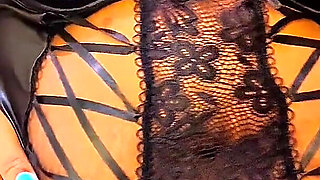 Ebony Cock and Curves Tease