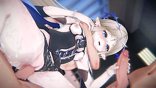 [wuthering Waves] - Cartethyia Resonance Shattered: Bound Resonator & POV Anal Masturbation (4k/60fps) ()