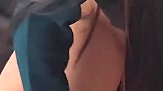 It's in the Other Hole!! Submissive Amateur Schoolgirl Fucked in Skirt and Stockings