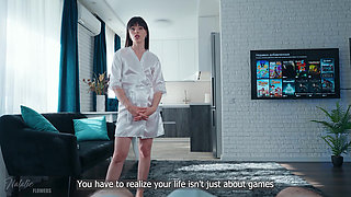 Slutty Stepmom-Facesitting lessons. Stepson Find a job or you'll lick my PUSSY