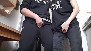 We Masturbate While Dressed Before Studying so That Our Parents Don't Catch Us - Lesbian-candys