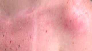Guy Pees in Blonde's Mouth and Gets Cum in Her Mouth as a Thank You