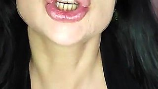 Lip Smelling JOI with Cum Countdown
