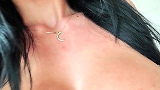 Brunette babe chelsea french solo masturbation